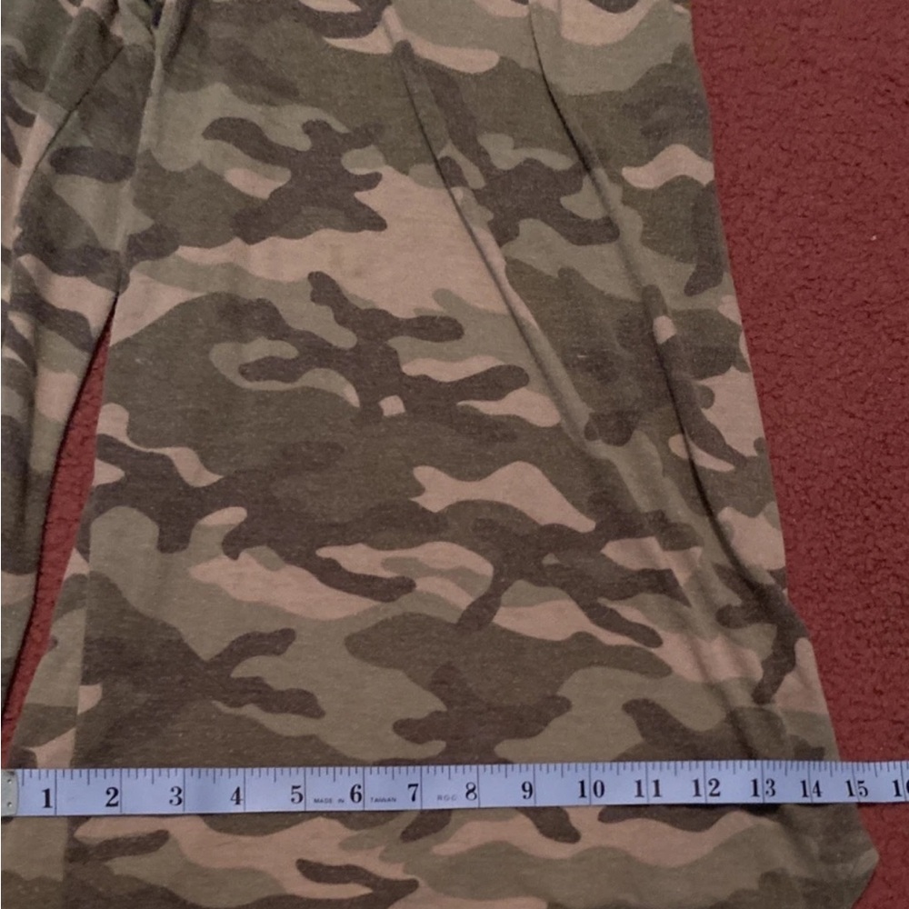 21 Saints Womens Camouflage Sleeveless Cropped Wide-Leg Jumpsuit Size S - Picture 16 of 16
